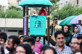 مسابقه پیشکسوتان فوتبال ایران با کودکان سرطانی